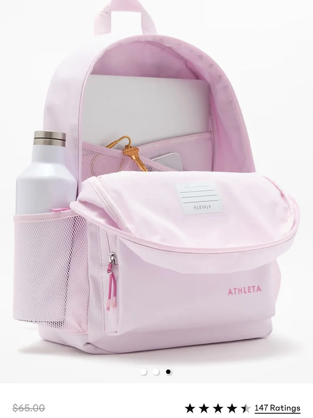 Athleta Girl Limitless Lavender Backpack